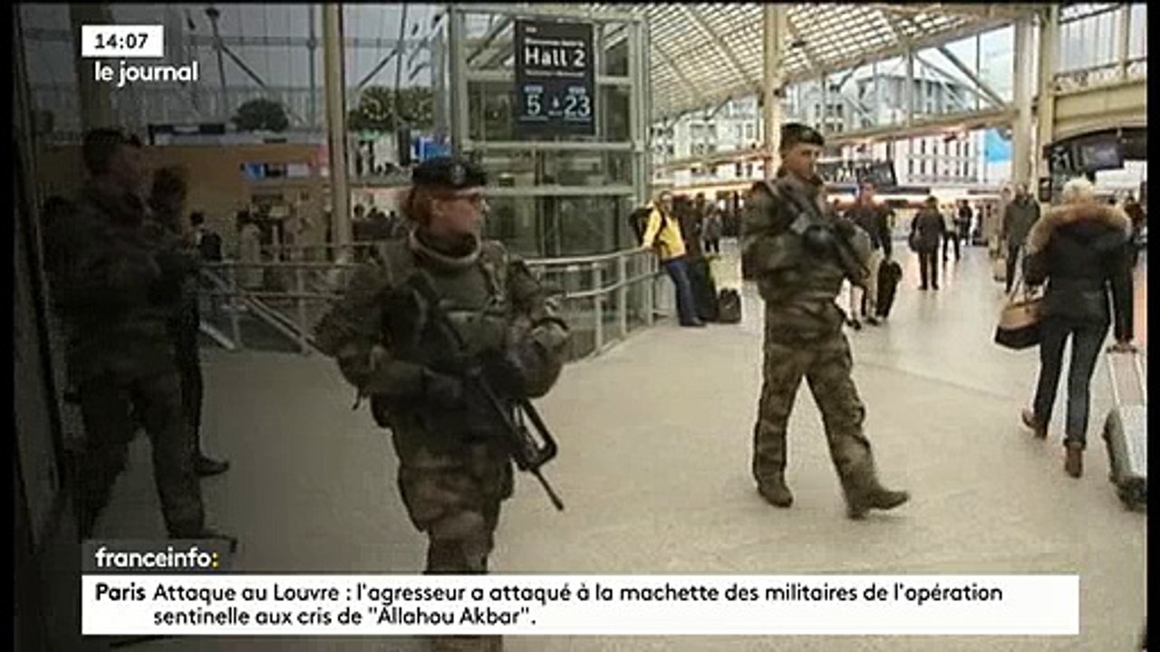 Qui sont ces militaires de l'opération sentinelle qui assurent notre sécurité ?