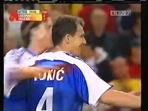 24.08.2004 - 2004-2005 UEFA Champions League 3rd Qualifying Round 2nd Leg Liverpool 0-1 Grazer AK