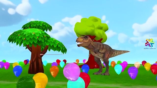 Spiderman Shooting Balloons Wild Animals | Surprise Eggs Opening Transport Vehicles For Children