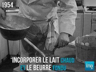 La recette de la pâte à crêpe en 1954