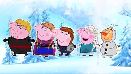 Peppa Pig Frozen Finger Family / Nursery Rhymes Lyrics and More