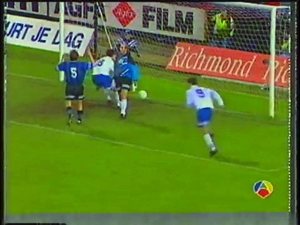 02.11.1995 - 1995-1996 UEFA Cup Winners' Cup 2nd Round 2nd Leg Club Brugge 0-1 Real Zaragoza