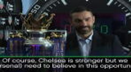 Descargar video: Title race over if Chelsea beat Arsenal - Pires