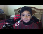 Funny National Anthem Of Pakistan by 3 year old kid
