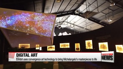Michelangelo exhibition uses technology to draw viewers closer to art