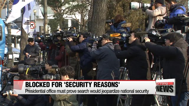 Independent counsel attempt to raid presidential office fails