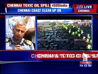 Coast Guard IG Rajan Bargotra On Chennai Oil Spill