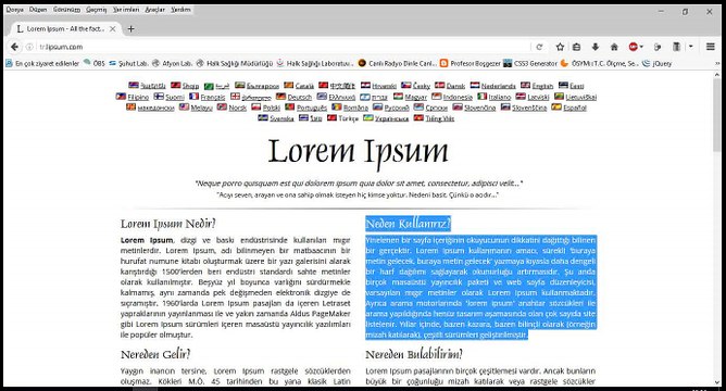 24 Ders - LibreOffice Write Klavye Kısayolları metin seçme kısayolları