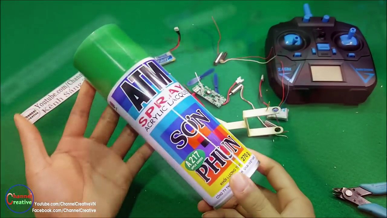 How To Make A Tricopter Mini Using Popsicle sticks-j_ZfpIY_QBU