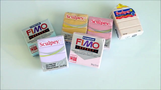 DIY Geometric Necklace Pendants│Polymer Clay Tutorial-vaXcf9KRGBo