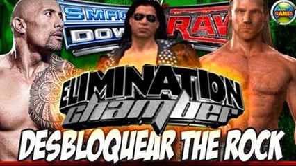 WWE: Desbloquear The Rock [SvR 2011] Elimination Chamber
