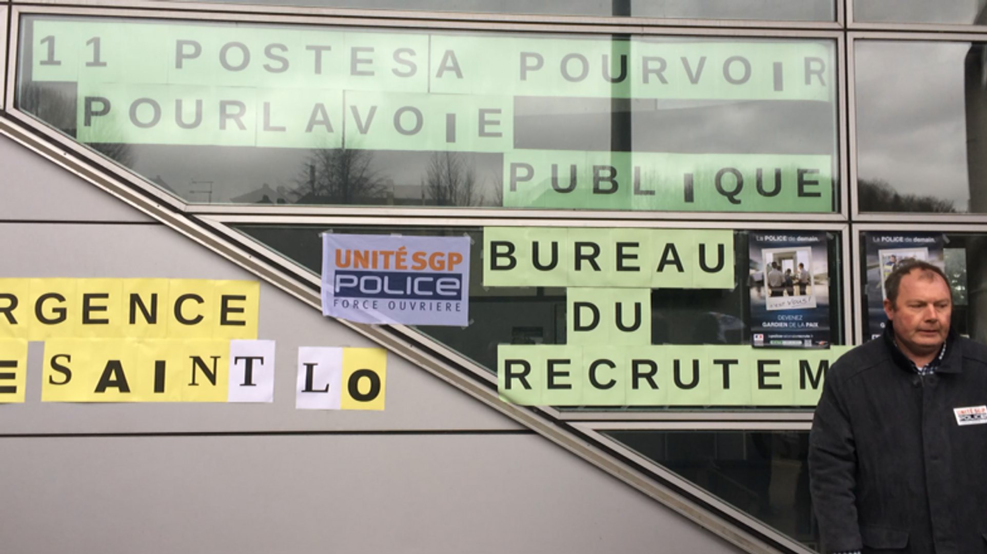 Manif des policiers