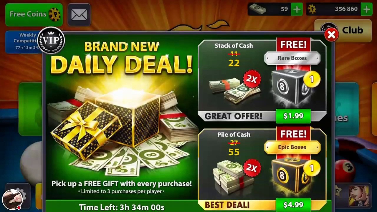 8 Ball Pool Giving Coins