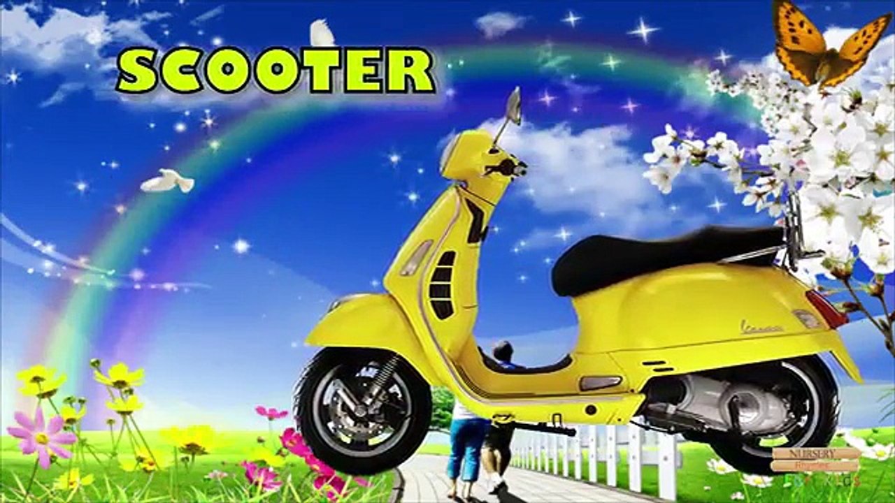 Learn Transport vehicles for kids - Animation E...