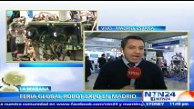 Feria Global Robot Expo en Madrid, España se destacó por robots que ayudan a personas con dificultades de movilidad