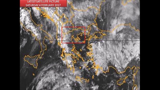 GREECE-CENTRAL MACEDONIA WEATHER FORECAST SAT 04 FEB 2017 by Meteoalex