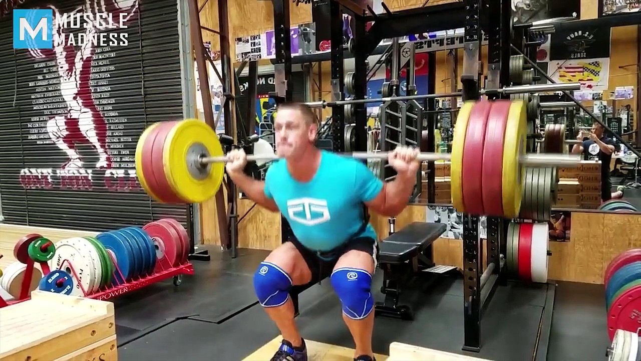 WWE II John Cena Strength Workout for -- Muscle Madness