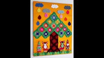 Creative way of decorating Kids Room Wall with Crochet Art-r9ZguBkka4M