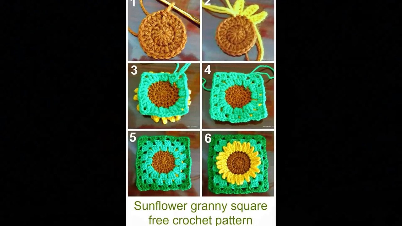 Different Use Application of Crcoehted Sunflower Designs Collection-Vxk53OhJ6L0
