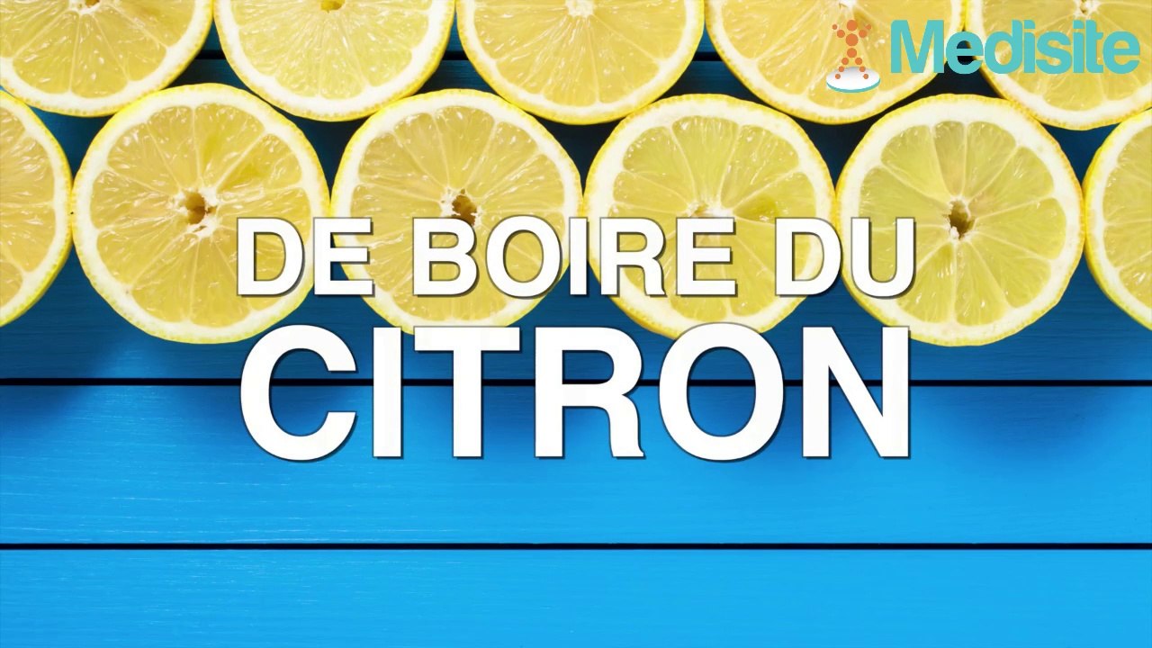 3 bonnes raisons de boire du citron