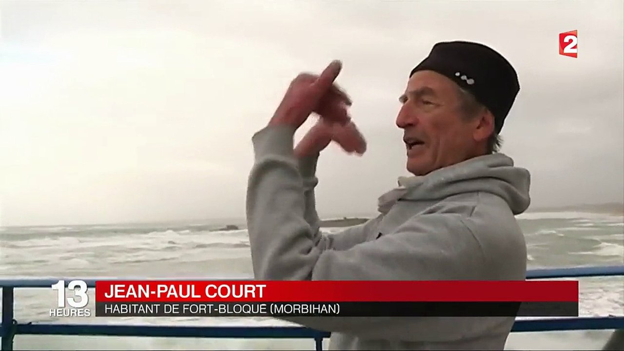 Tempête sur le Morbihan