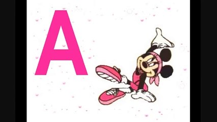 Alfabeto italiano per bambini-Impara lalfabeto con Minnie - Abc per bambini - disney