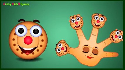 Finger Family Biscuits | Baby Finger Where Are You | Finger Family Daddy Finger/Father Where Are You