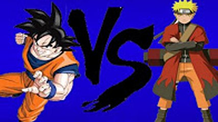 Goku VS Nauto - Batalha De Lendas - WynyG4
