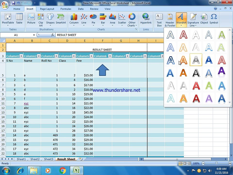 Ms Excel lecture 4