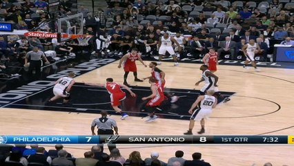 GAME RECAP: Spurs 102, Sixers 86