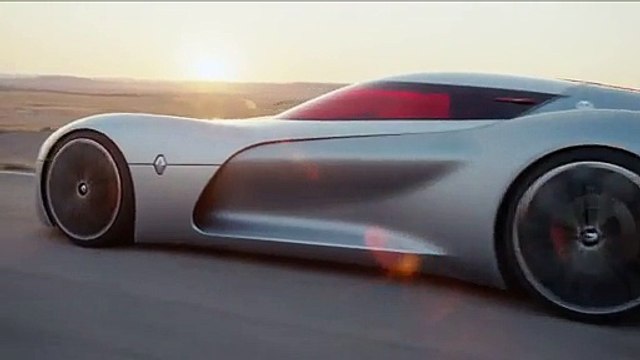 Voici le nouveau concept car électrique avec ouverture sur toit de Renault : Trezor