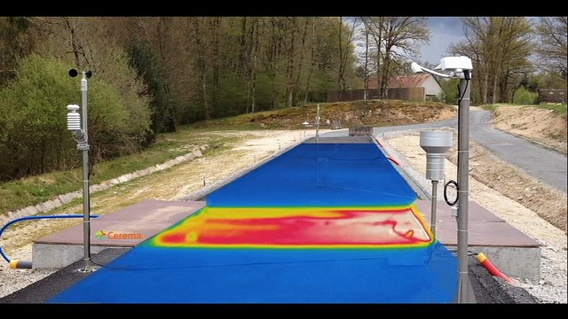 Routes chauffantes et récupératrices d'énergie