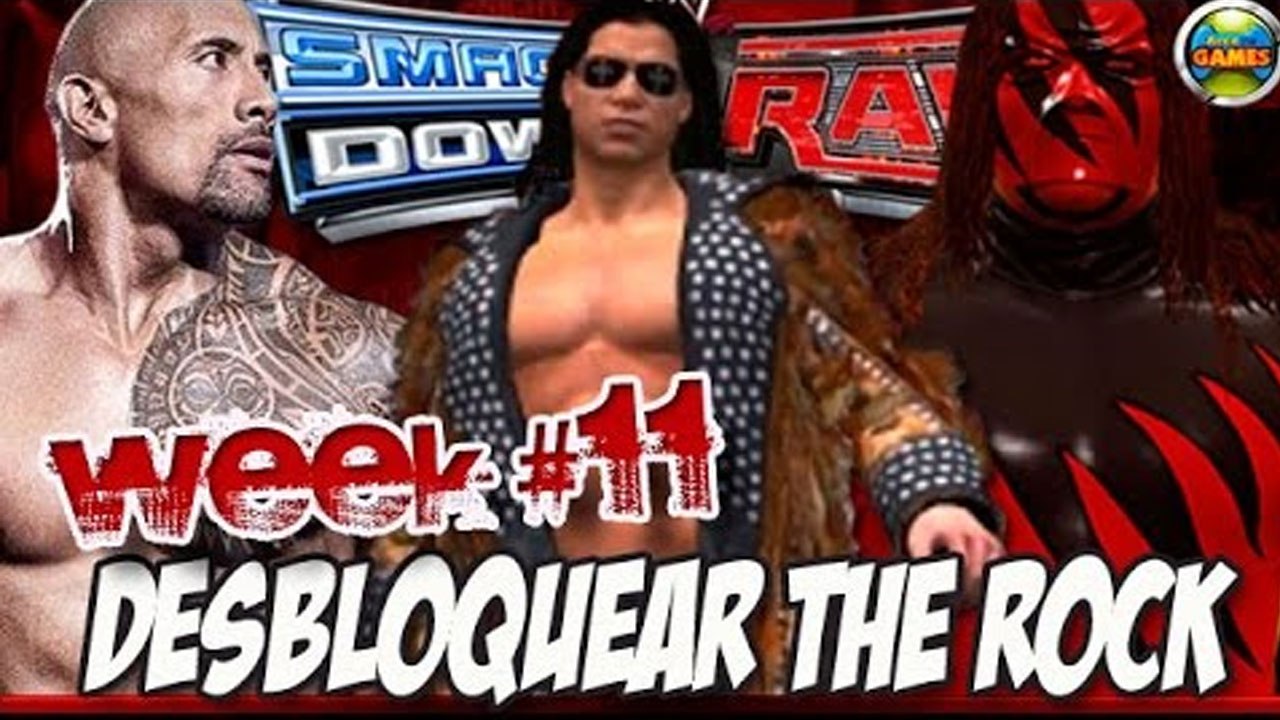 WWE: Desbloquear The Rock [SvR 2011] Week11
