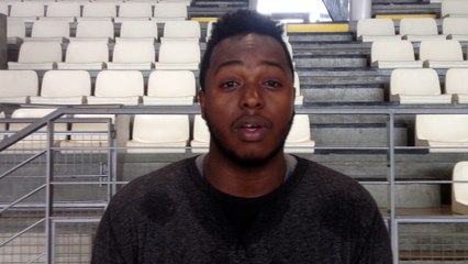 David Condé avant le match CCBB-Ré