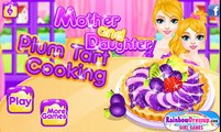 Mother And Daughter Plum Tart Cooking - Cartoon Video Games For Girls