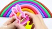 Play doh Rainbow Learn colors Star Heart Molds Fun to Learn colors for Kids Children
