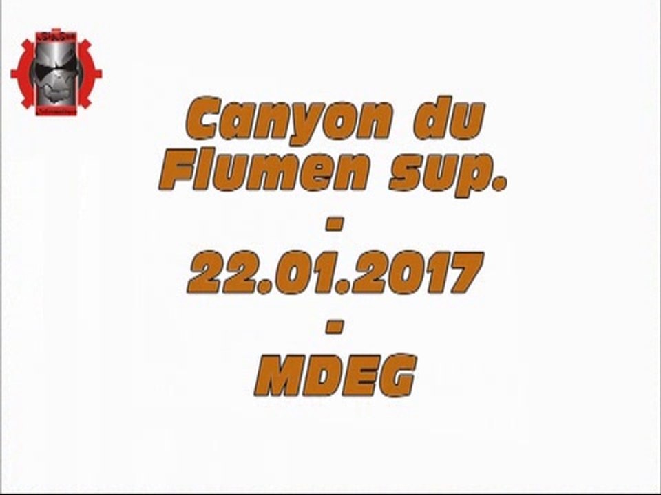 Canyon du Flumen sup.