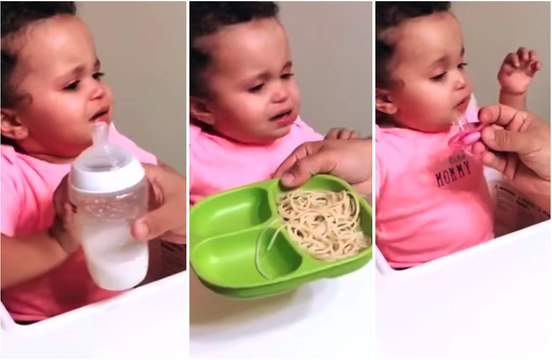 RARE : un bébé qui sait ce qu'il veut !