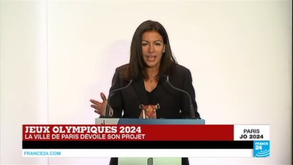 JO 2024 : "Nous pouvons préparer un événement qui marquera l'histoire", assure Anne Hidalgo