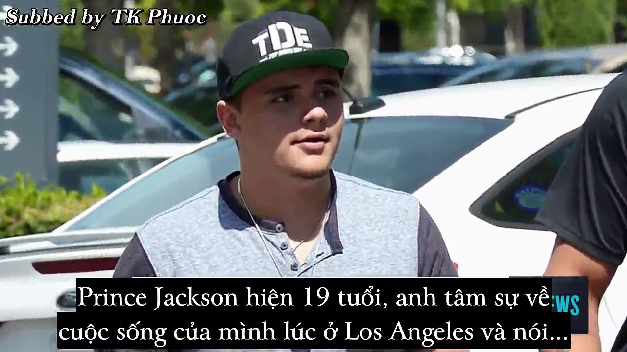 [Vietsub] Prince Jackson - Lời khuyên của cha (E! News)