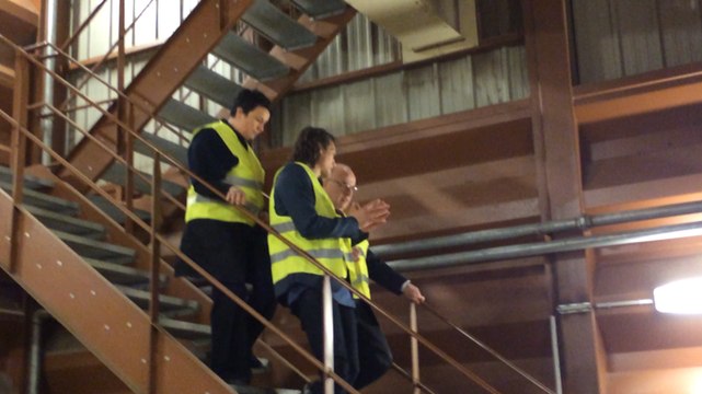 Bernard Cazeneuve visite le silo Beuzelin