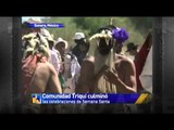 Comunidad triqui culmina celebraciones de Semana Santa