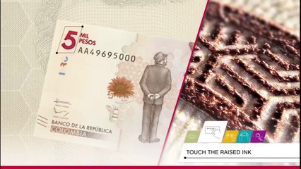 Colombia, 5000 peso banknote