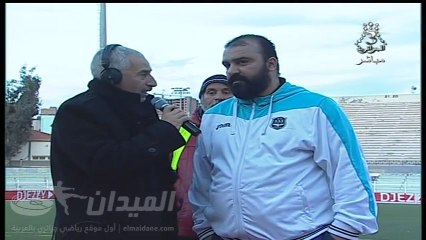 Déclaration de Madoui après le match v OMédea