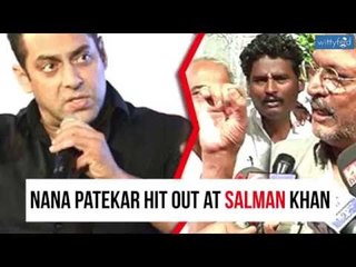 Nana Patekar Hit on Salman Khan || Pakistan Artist's || WittyFeed
