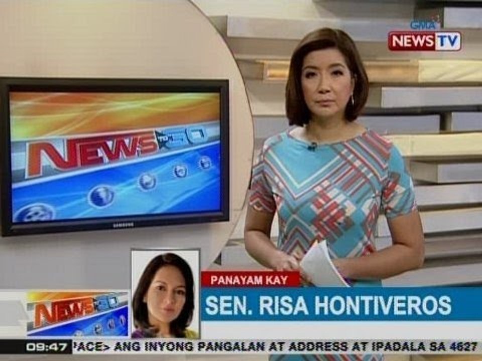 NTG: Panayam kay Sen. Risa Hontiveros