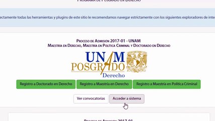 Videotutorial   Envío de documentación de aspirantes   CPD UNAM
