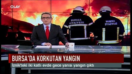 Mahalleliler yangında kabusu yaşadı (Haber 03 02 2017)