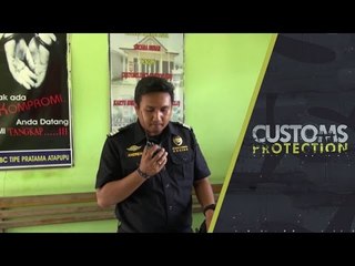 Penggagalan Penyelundupan Sabu-sabu di Jahitan Dalam Tas - Customs Protection