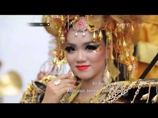 86 Aksi Ikut Serta Polisi di Jember Fashion Carnival